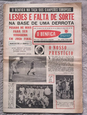 1968 EUROPEAN CUP FINAL BENFICA v MANCHESTER UNITED (O BENFICA ISSUE)