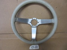 1977-1982 Corvette 3 Spoke Steering Wheel Gray With Chrome Spoke 1977-1982 Corvette 3 Spoke Steering Wheel Gray With Chrome Spoke