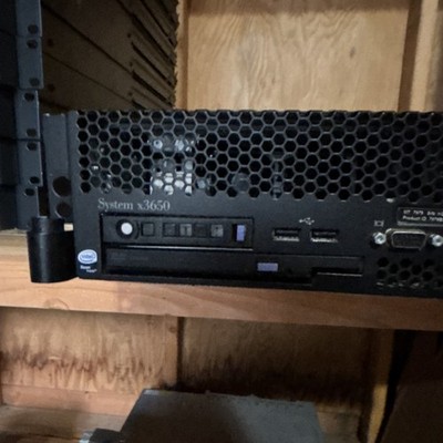 IBM System x3650 Rack Mountable Server Xeon Intel System X Server System x3650