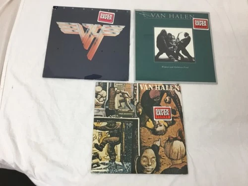 Van Halen, New Sealed Vinyl and Covers, Lot of 3,(See Description), (SR453)
