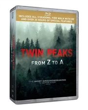TWIN PEAKS FROM Z TO A New Blu-ray Original Series + Fire Walk + Limited Series
