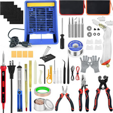 Stained Glass Kits for Adults Complete Stained Glass Supplies with 100W Solderin