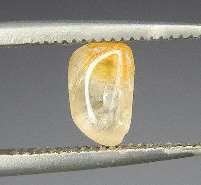 BEST RARE 1ct Orange Johachidolite Natural Mined Unheated Polished Nugget Burma