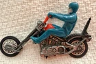 HOT WHEELS MATTEL REDLINE ERA RRRUMBLERS RED TANK MEAN MACHINE MOTORCYCLE/ RIDER