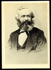 1963 Russian postcard Photo of KARL MARX made in 1867
