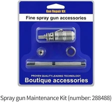 Spray Gun Repair Kit for Airless Contractor FTX II Replaces Silver