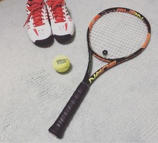Wilson Burn 100 TEAM Kei Nishikori Model Tennis Racquet Used From Japan