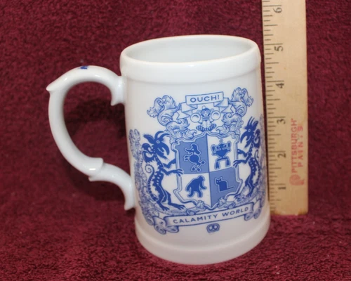 Calamityware -Don Moyer Czech Republic 2021 - Blue and White Stein