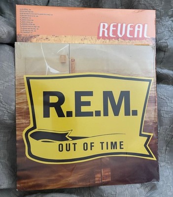 REM - Out Of Time & Reveal Vinyl Record Lot 2 LP NEW SEALED R.E.M.