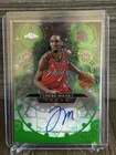 Tyrese Maxey Green Auto /99 - 2025 Topps Chrome Basketball