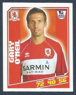 Topps Total Football - 2009 - #307 - Middlesbrough - Portsmouth - Gary O'Neil