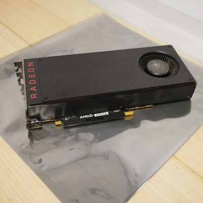 XFX Radeon RX 480 4GB Graphics Card RX-480M4BA V1.1 3x DP & 1x HDMI Works Great!