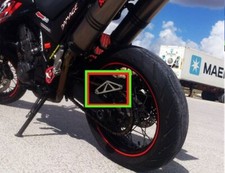 yamaha xtx 660 support `07 cubrecadenas, chain , stronger, metal , acero,fuerte