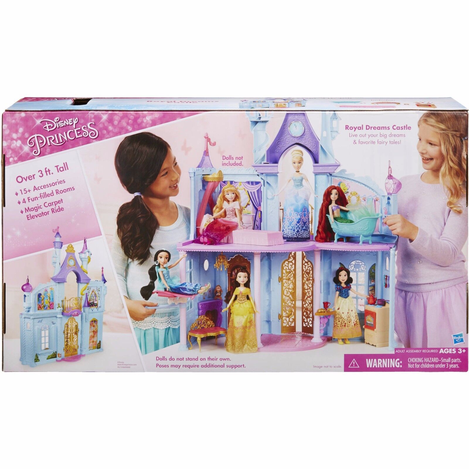 frynser Harmoni tand Disney Princess Royal Dreams Castle Doll House w/ Elevator &amp; 15+  Accessories NEW | eBay