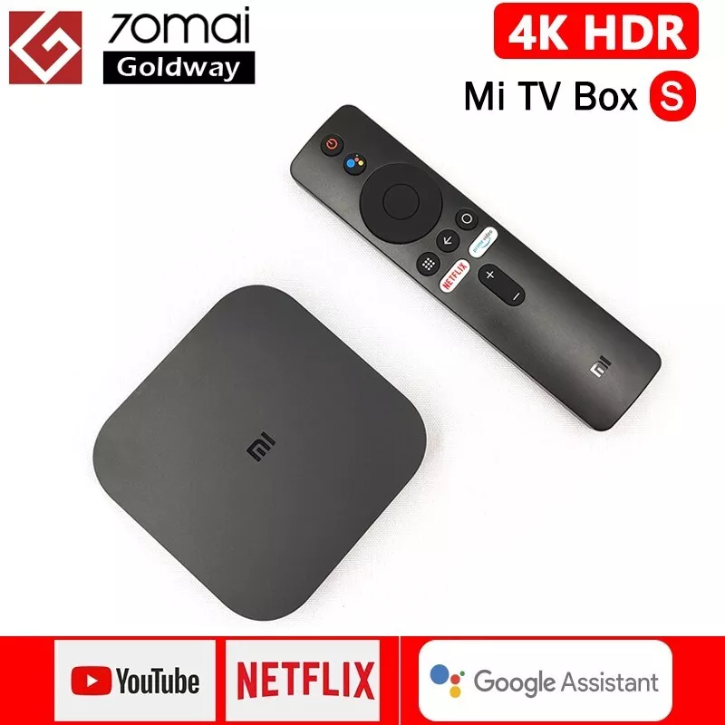 Mi Box S Original - 4K Ultra HD Android TV by Xiaomi