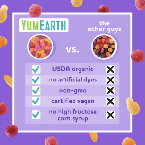 YumEarth Bio Obst Snacks Box, 0,7 Unze (10er Pack) - Bild 6 von 8