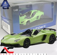 AUTOART 54654 1:43 LAMBORGHINI AVENTADOR J GREEN SUPERCAR 