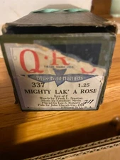 Vintage QRS Piano Roll Mighty Lak' A Rose 337