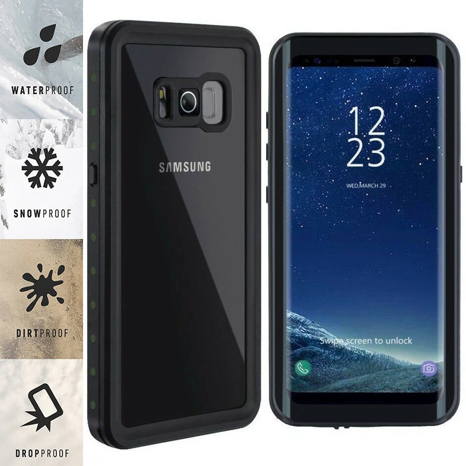 For Samsung Galaxy S8 Plus Waterproof Case Cover with Screen Protector | eBay