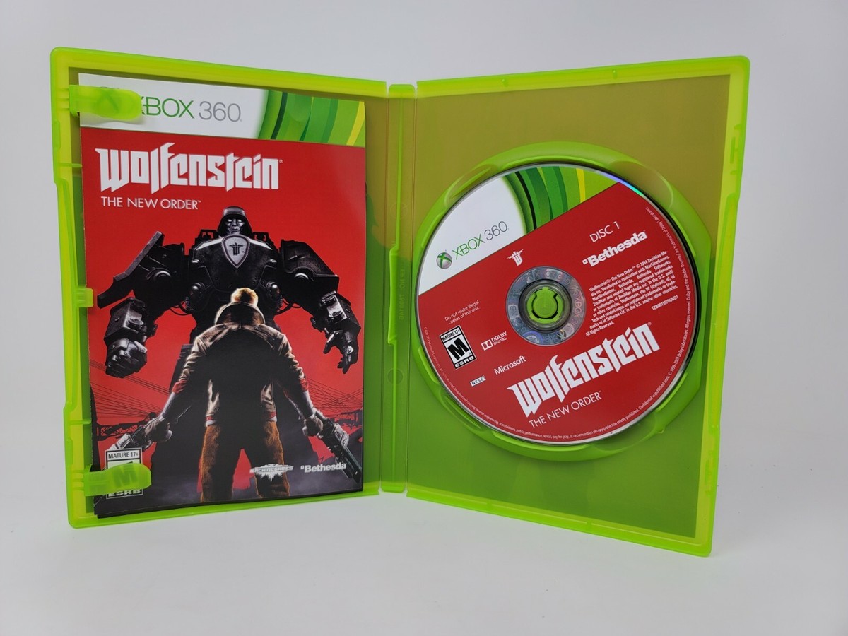Wolfenstein: The New Order - Xbox 360 Game - Complete Wolfenstein: The New Order - Xbox 360 Game - Complete