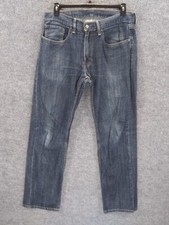Levi's 559 Jeans Mens 34 Blue Medium Wash Denim 100 Cotton Tag Size W34 L36