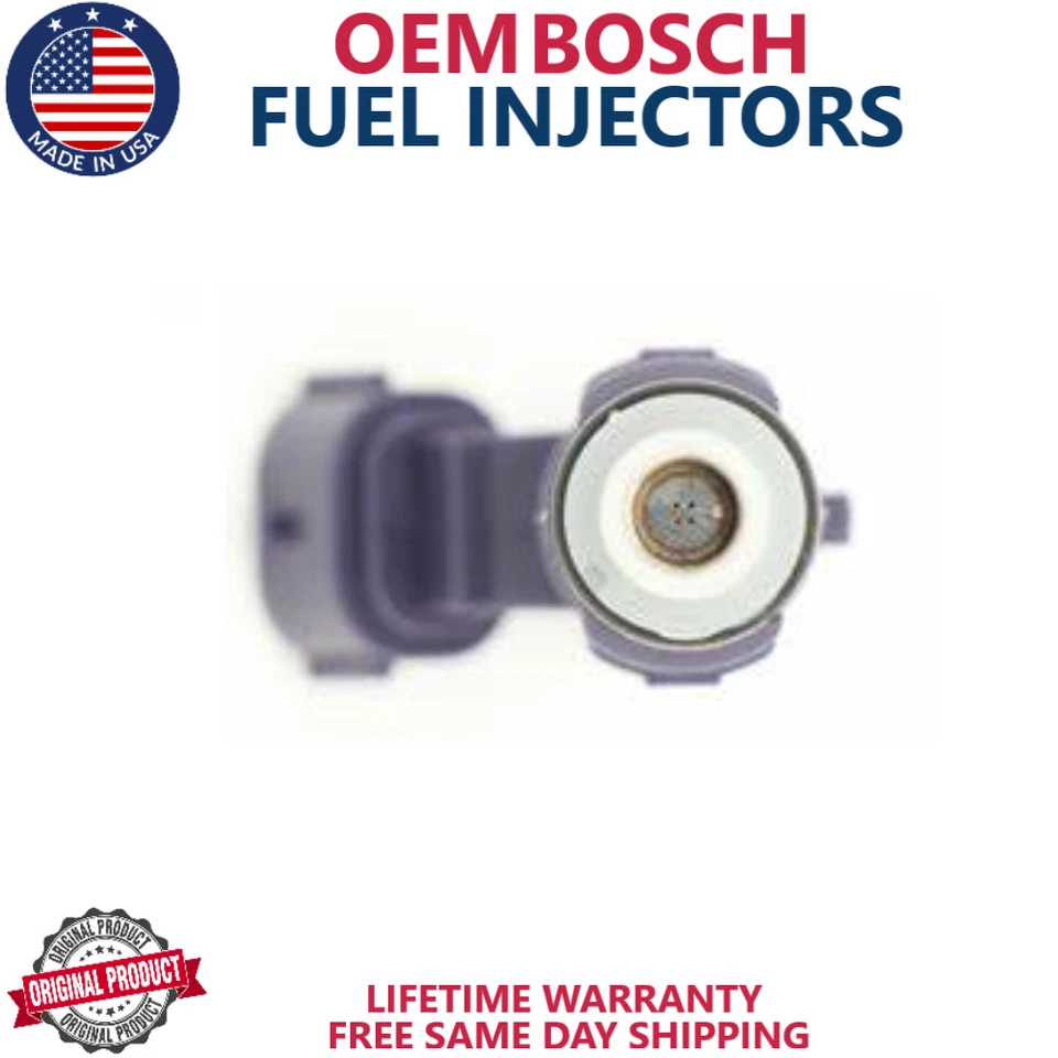 NOVO x1 OEM BOSCH injetor de combustível para 2001 2002 2003 2004 Nissan Pathfinder 3.5L V6 - Imagem 2 de 2