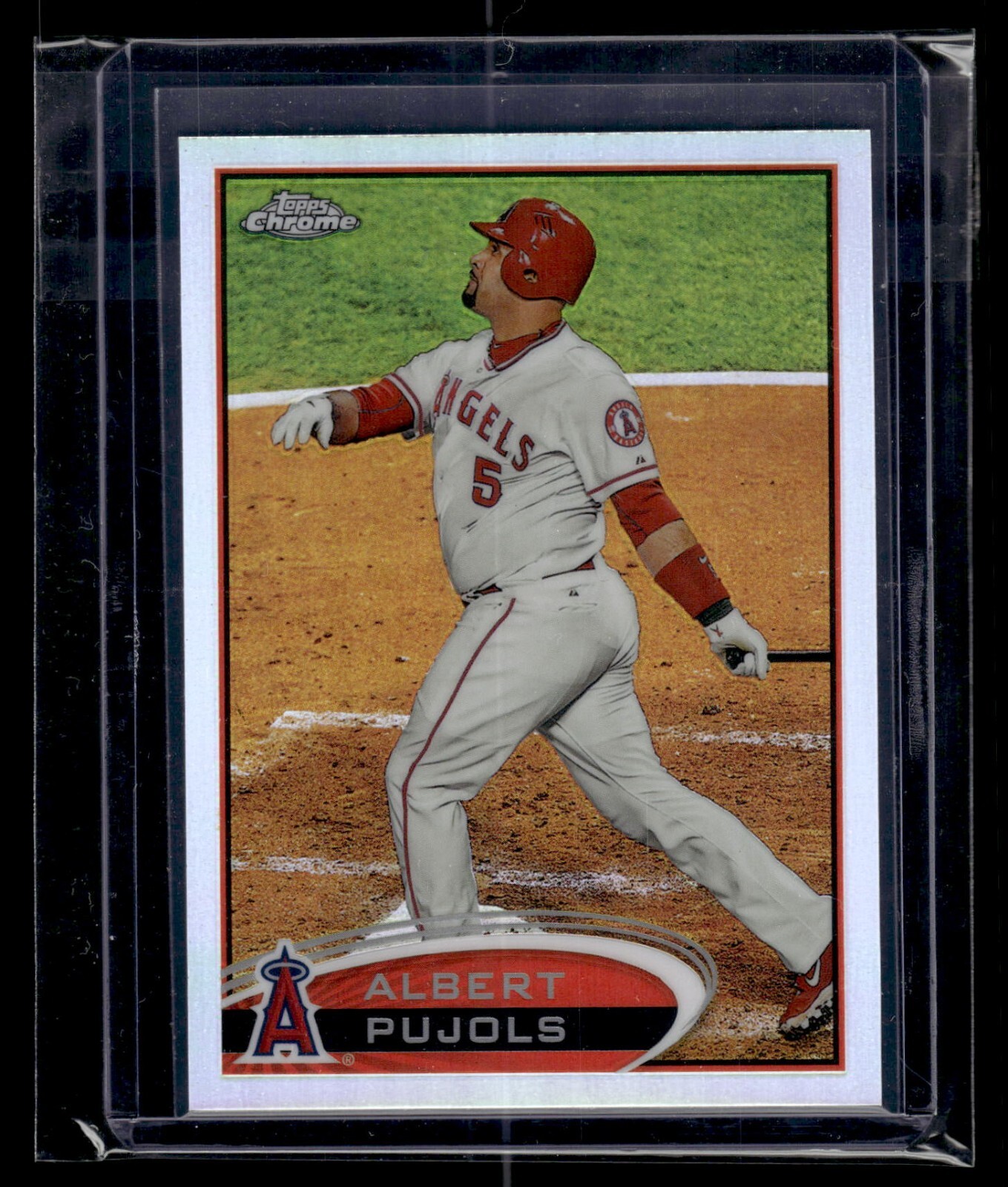 2012 Topps Chrome Refractor #80 Albert Pujols Angels QTY DISCOUNTS