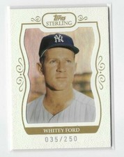 2008 Topps Sterling WHITEY FORD BASE CARD #110 YANKEES /250