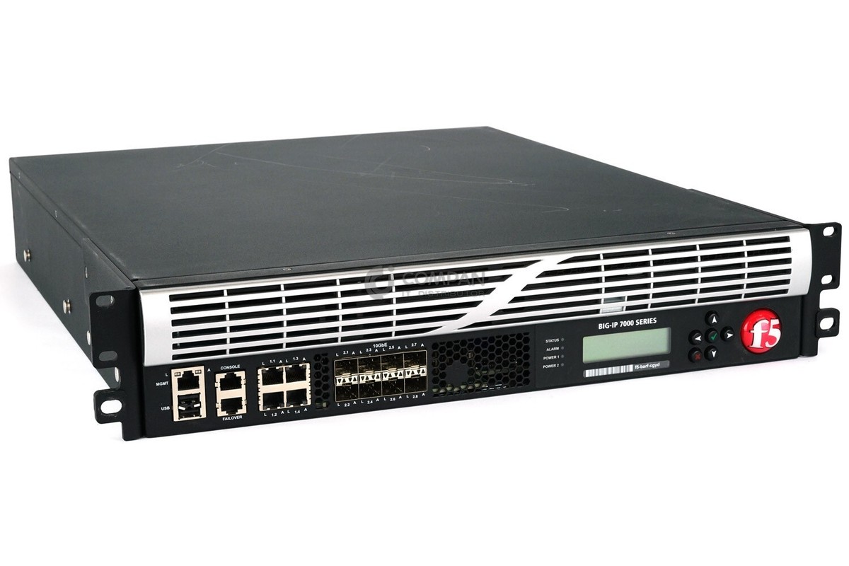 F5 BIG-IP 7000 4xRJ45 1G 8xSFP+ 10G Pare-feu Matériel Occasion