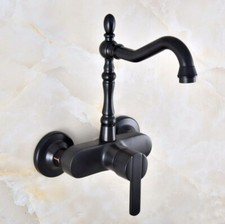 Black oil Antique Brass Sink Faucet Kitchen Bathroom Basin Mixer Tap 2nf846