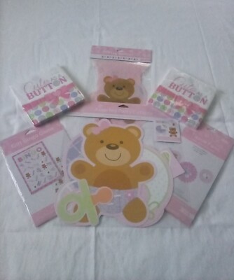 Baby Shower Decorations Bundle Pink color by Creative Converting NEW
