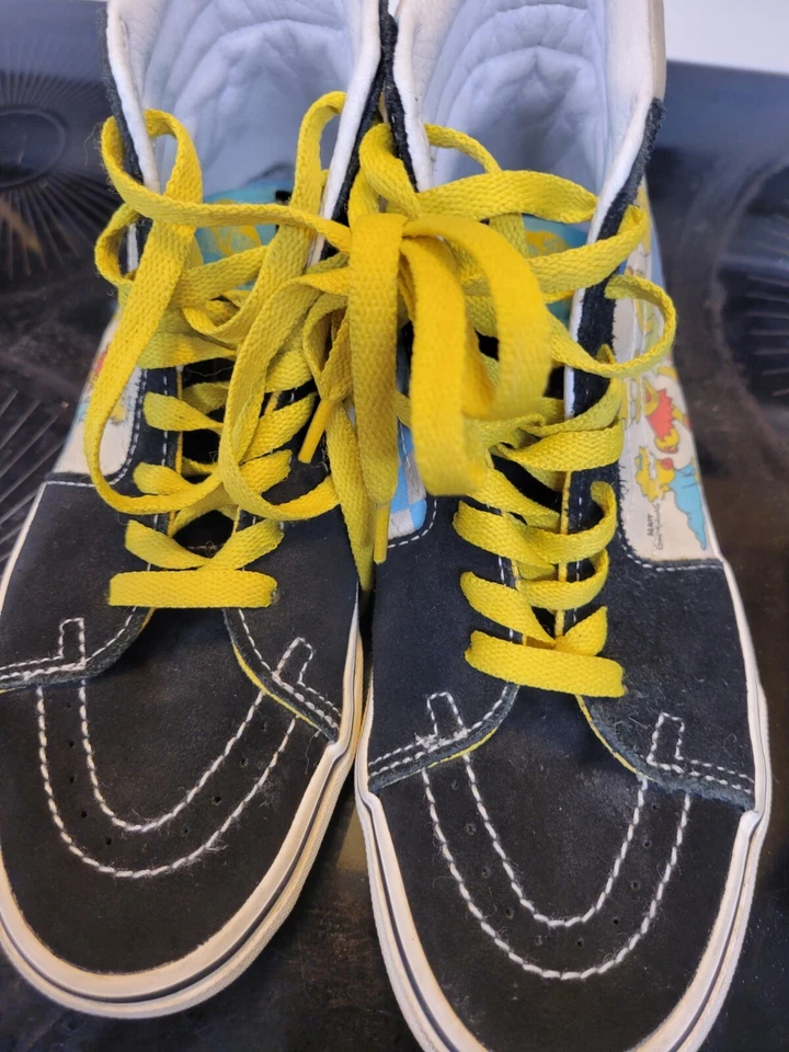  VANS Los Simpson x Sk8 - Top alto (GENIAL) Foto 3 de 4