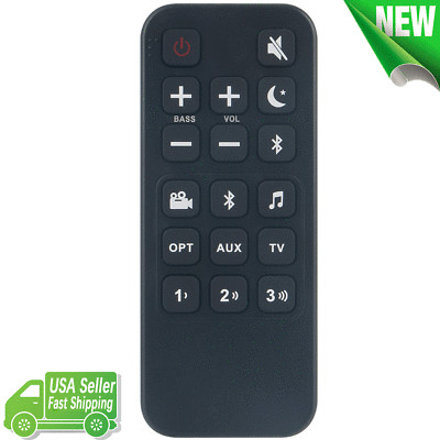 Replace Remote Control for Polk Audio Sound Bar Signa S1 S2 S3 RE6214-1 Soundbar