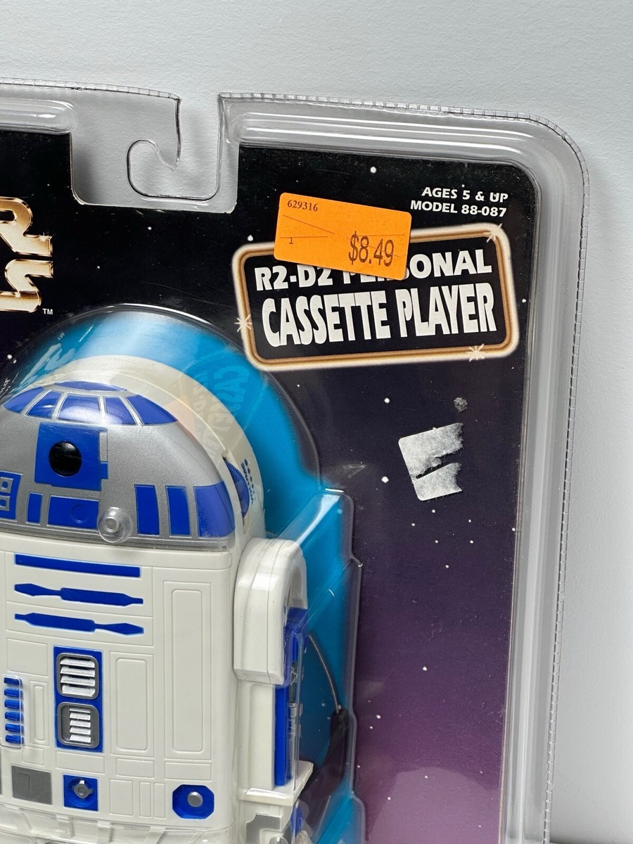 Star Wars R2 D2 Personal Cassette Player by Tiger 1997 for