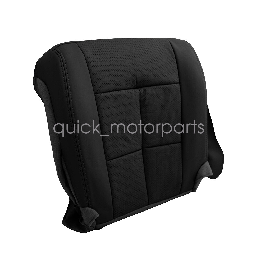 Driver Passenger Bottom Leather Seat Cover Black For 20072014 Lincoln