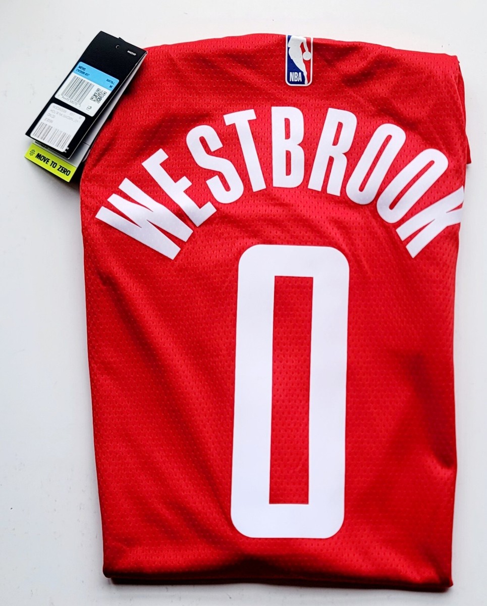 2019-20 Houston Rockets Icon Swingman Jersey #0 Russell WESTBROOK