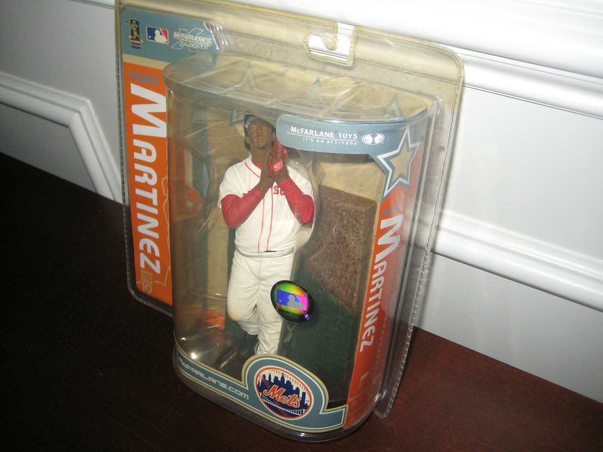 MCFARLANE MLB 19 PEDRO MARTINEZ CHASE VARIANT RARE BOSTON RED SOX