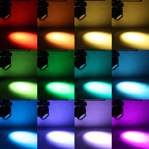 2PCS 380W LED Moving Head Light RGBW Zoom Beam Stage Wash Lighting DJ Party Lamp - Picture 3 of 22