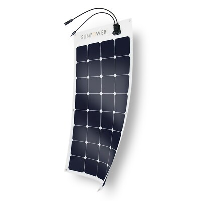 SunPower 100 Watt Mono Solar Panel works great for Yachts/Boat