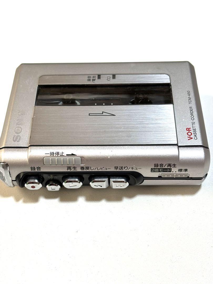 SONY TCM-450 WALKMAN Cassette Tape Recorder Player Portable