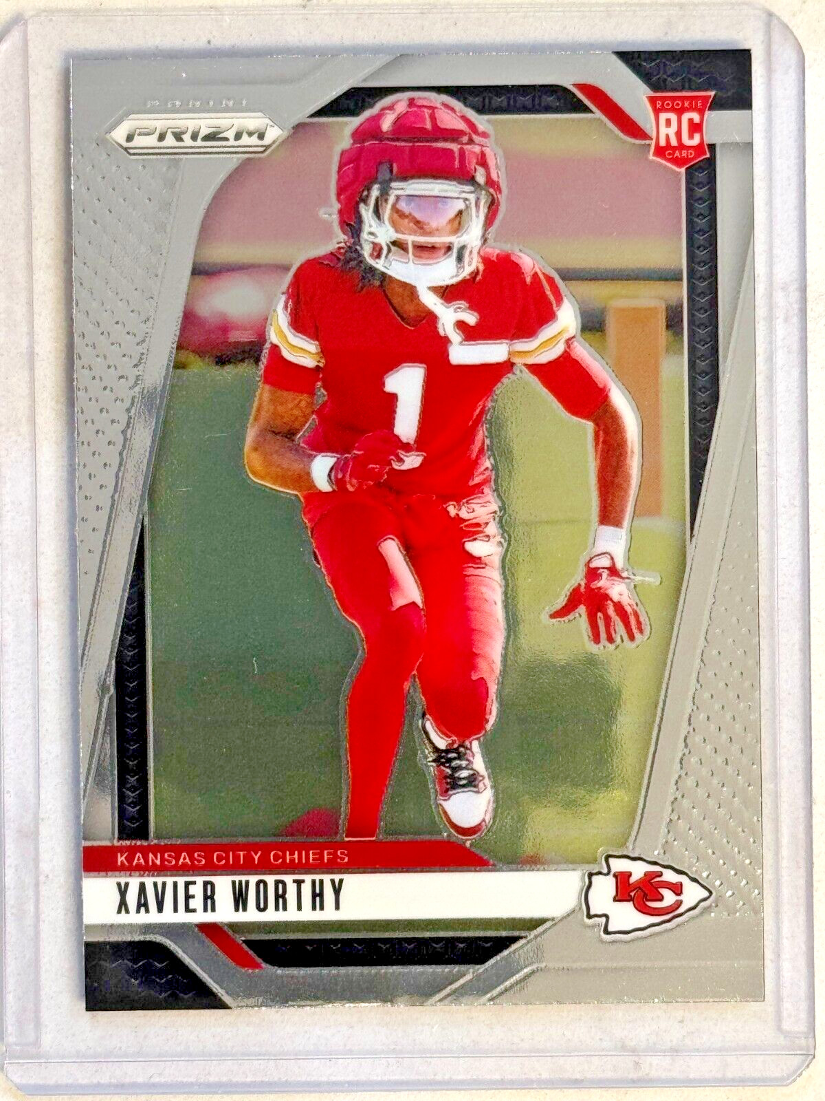 2024 Panini Prizm Xavier Worthy Rookie RC Base #399