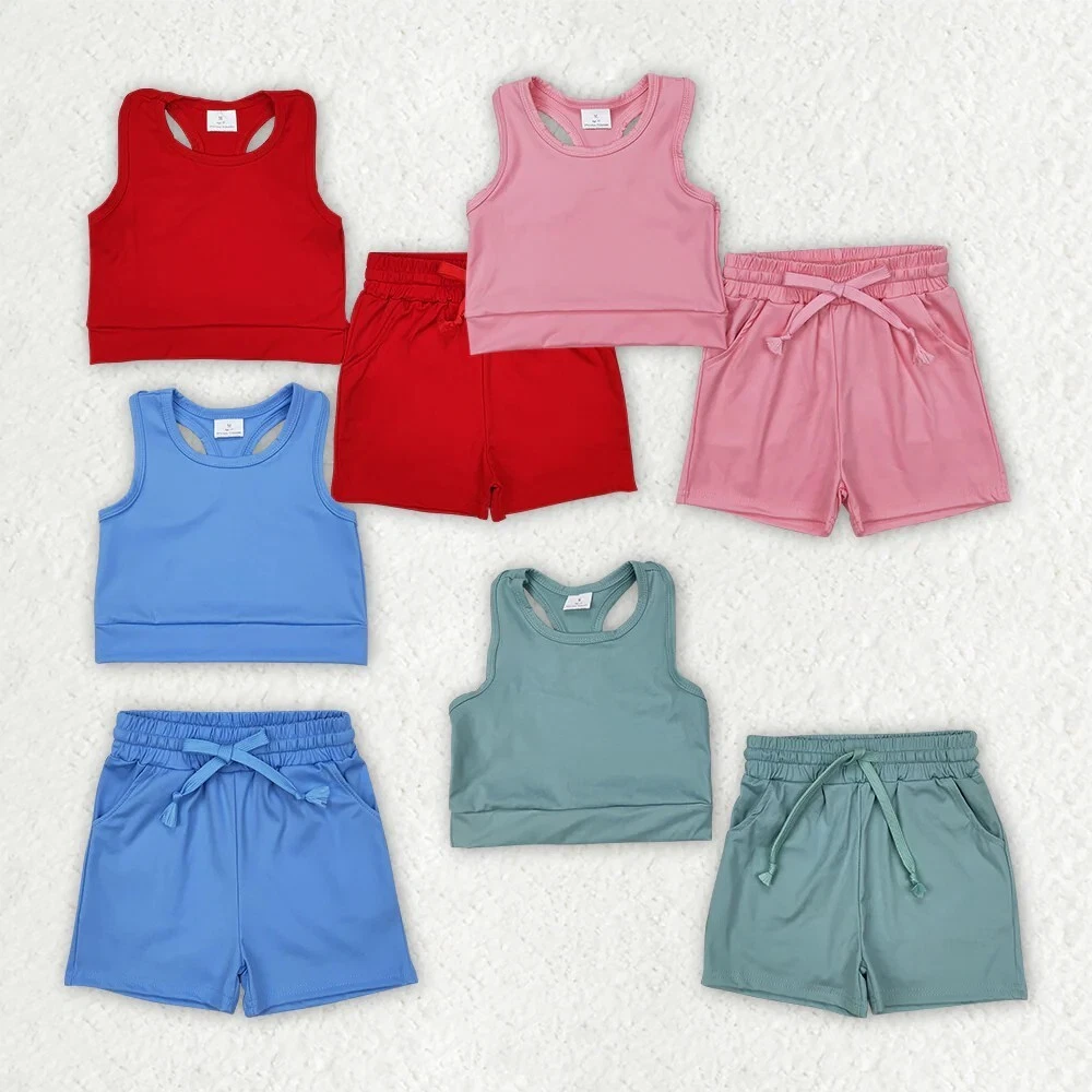 Kids Girls Summer Sport Yoga Outfit
Opens in a new window or tab