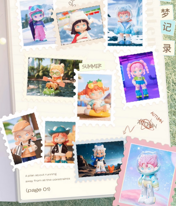 TNTSPACE DORA Escape Plan Series Confirmed Blind Box Figure Toys