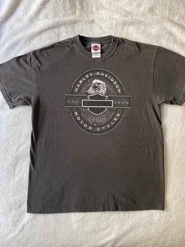 Harley Davidson Graphic Tee L Hanes 