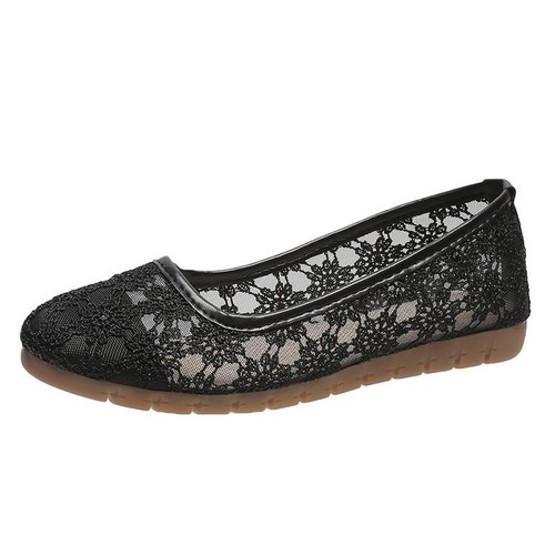 Damensneakers Sommerschuhe Stoffschuhe Leinenschuhe Laufschuhe Ballerinas Sport - Bild 26 von 28