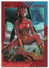 2015 Fleer Retro Marvel Autographs #49 Spider-Woman Jorge Molina Auto