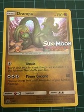 2017 Pokemon Drampa SM21 Holo Stamped Sun & Moon Guardians  Rising on eBay