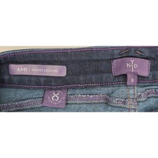 NYDJ AMI Skinny Legging Dark Wash Women's Jeans Size 8 Mid Rise 29.5" Inseam