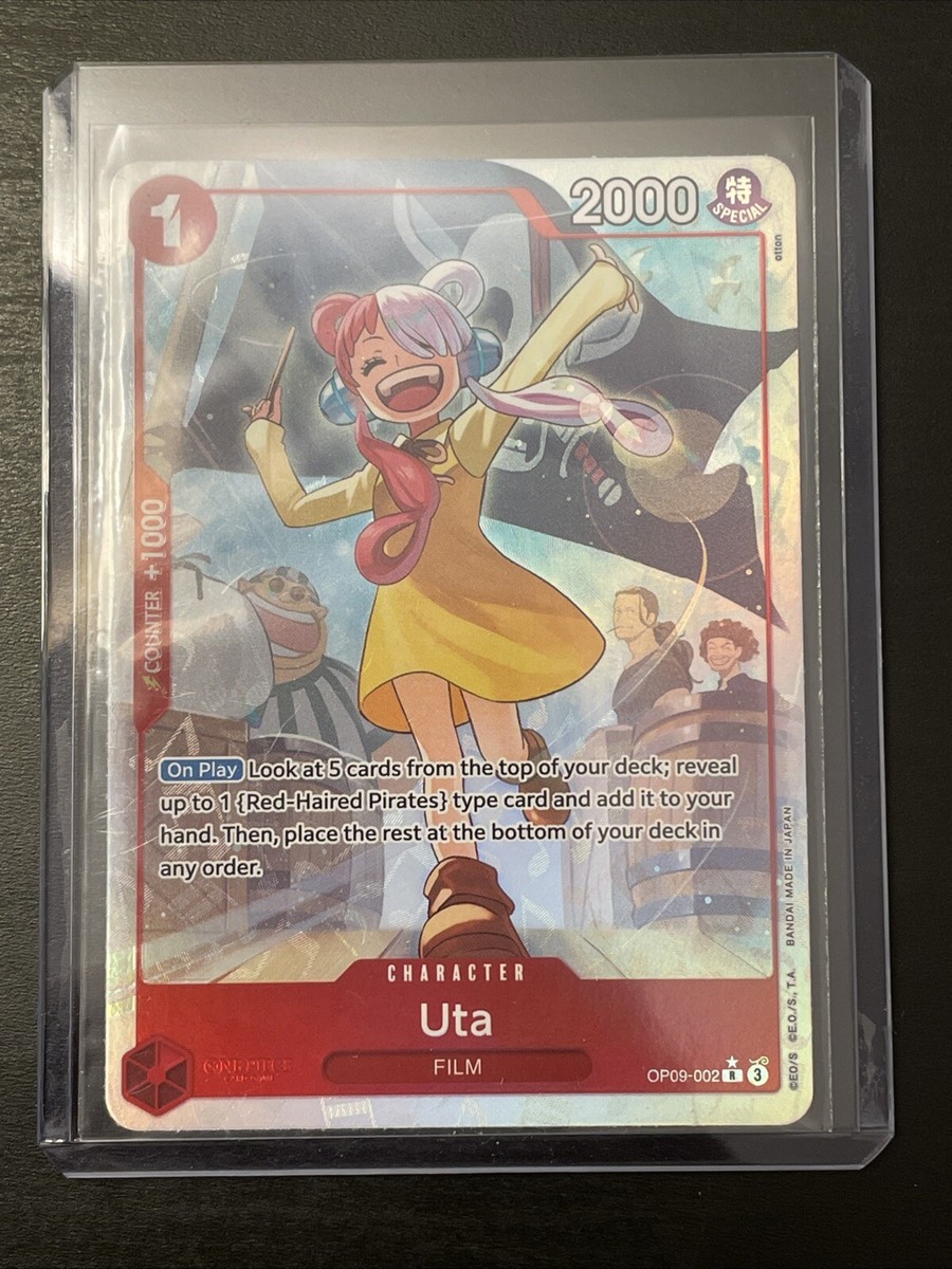 Uta OP09-002 R Alt Art Emperors in the New World One Piece English