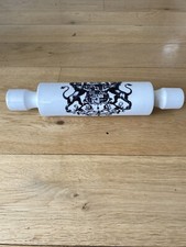Portmeiron Le Jour Viendra Rolling Pin Earl Of Durham Coat Of Arms Vintage Rare